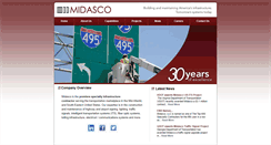 Desktop Screenshot of midasco.net